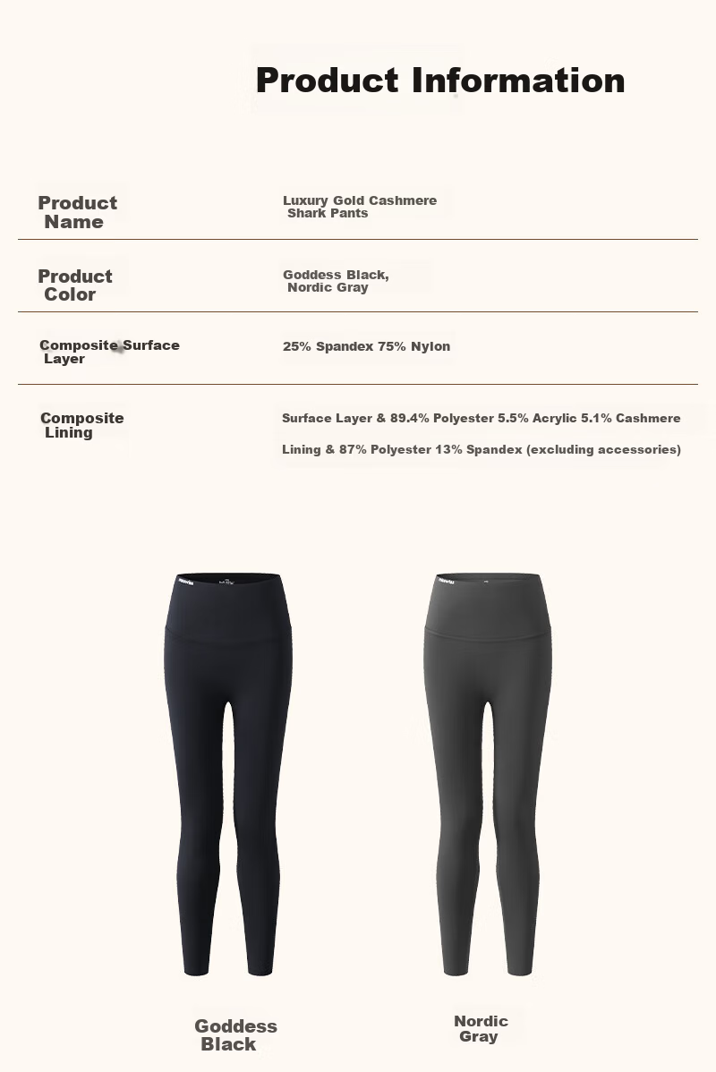 MissWiss Women's Cashmere Sharkskin Thermal Leggings, Thickened Fleece Lined, Tummy Control, Hip Lift, Winter Yoga Pants 18