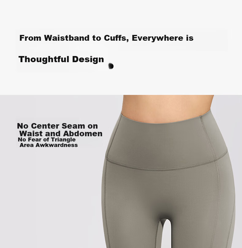 Youkeshu Women's Sharkskin Sun Protection Pants Lightweight Sports Yoga Pants High Waist Tummy Control Hip Lift Slimming Nude Feel Leggings 18
