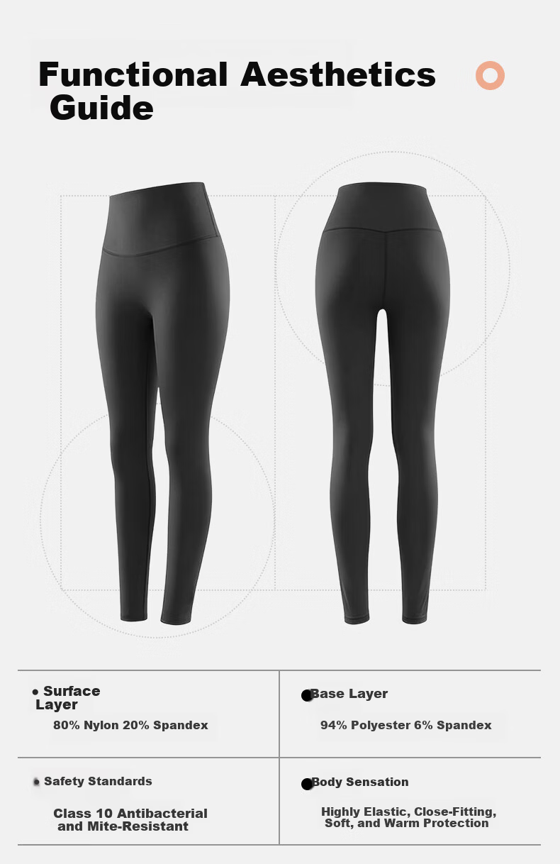 Avandi Women's Shark Print Leggings Thickened Fleece Lined High Waist Tummy Control Slim Fit Butt Lift Yoga Warm Pants 19