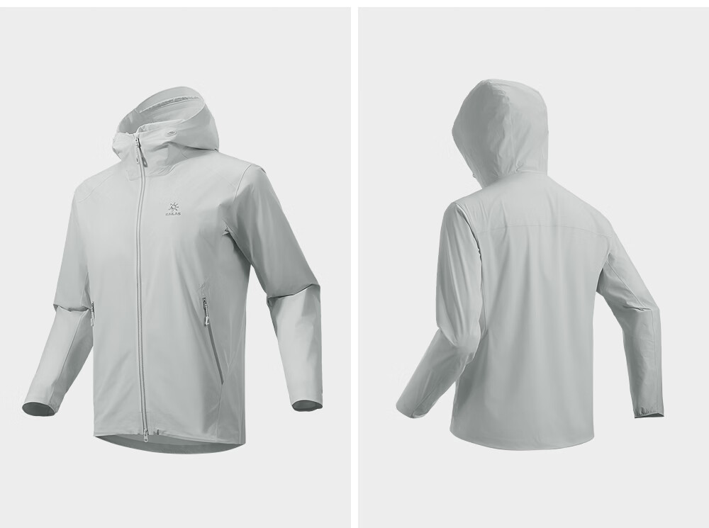 KAILAS M3-X Men's Softshell Jacket Outdoor Hiking Durable Stretch Breathable Lightweight Windproof Hooded Summer Coat 16