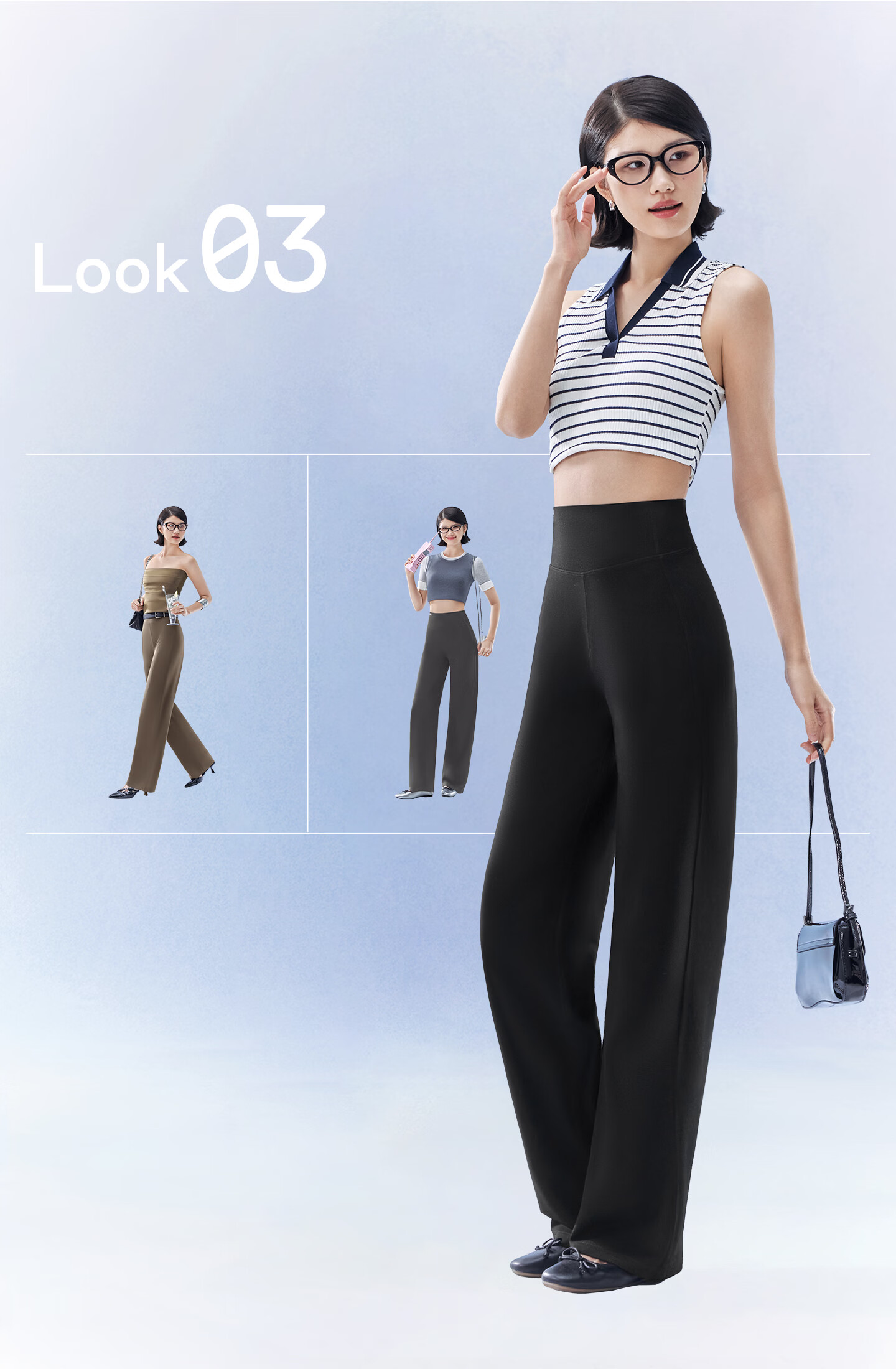 SIINSIIN Yang Mi Style Casual White Straight-Leg Pants Women Summer Slimming Sports Pants 2026 New Ice Skin Sun Protection 11