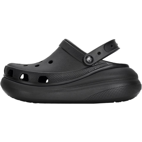 CROCS Puff Clog Perforated Shoes, Unisex Outdoor Height-Increasing Sandals, Sports Slippers, Casual Sandals