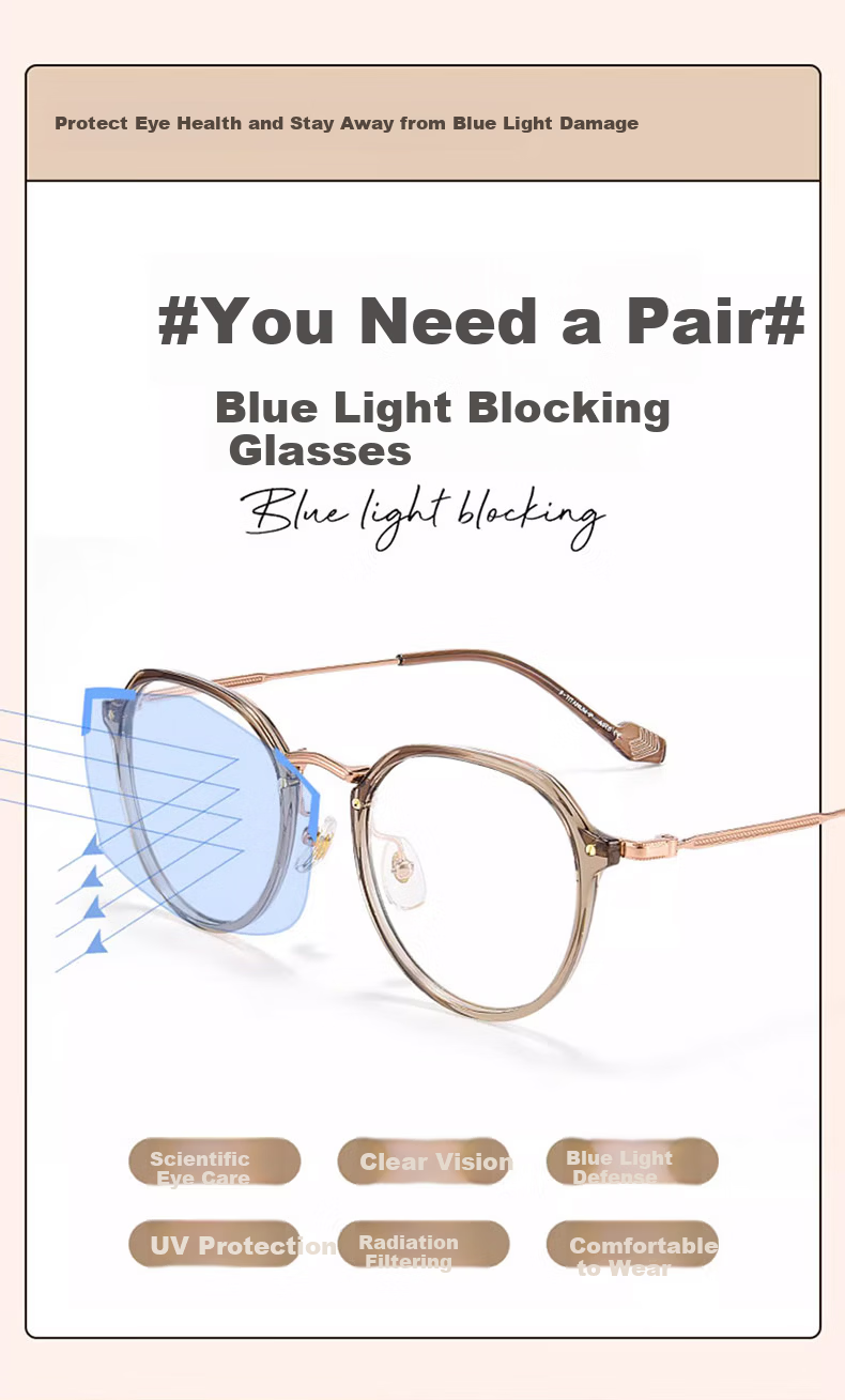 Chuangguo Imported Reading Glasses for Women HD Blue Light Blocking Genuine Auto Focus Multifocal Premium Brand 8