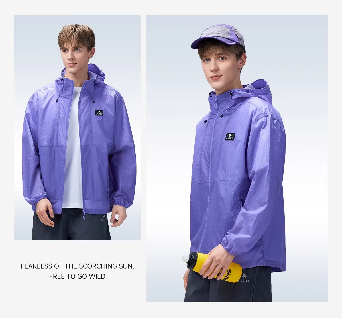 CAMEL Dilireba Edition Muguang Air Outdoor Mountain Style Lightweight Breathable Sun Protection Jacket 20