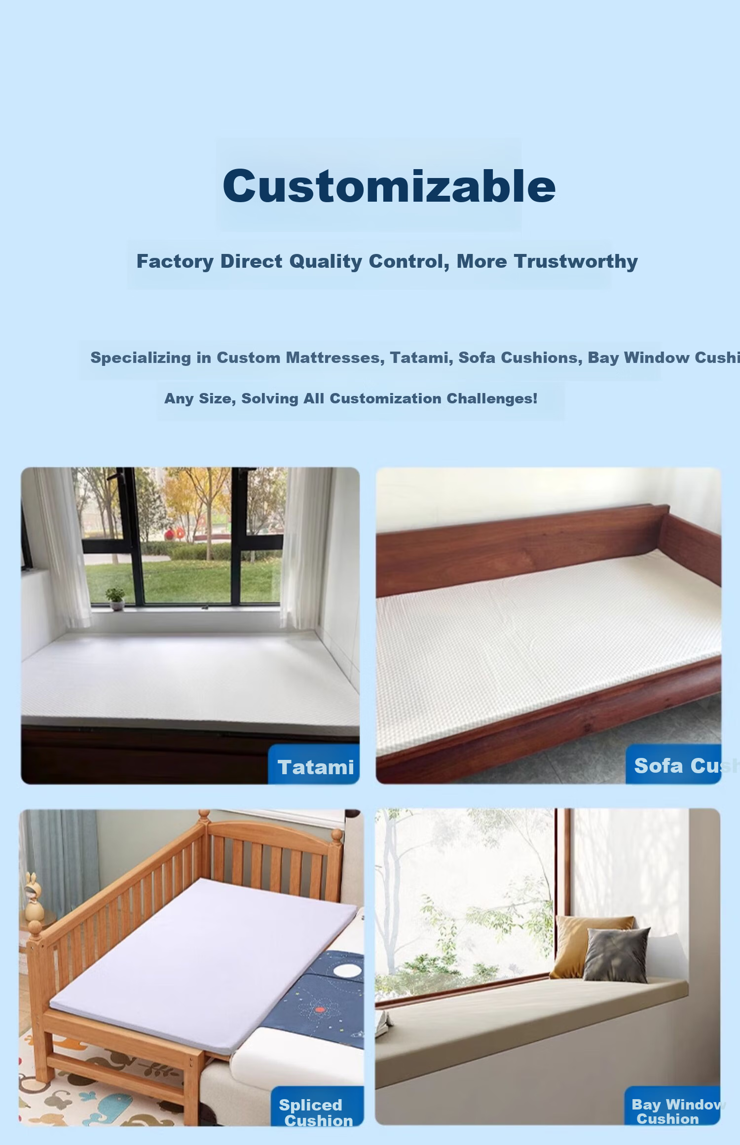 Blancpain Thailand Natural Latex Mattress Double Thin 1.8m Tatami Home Use 180x200x3cm 3