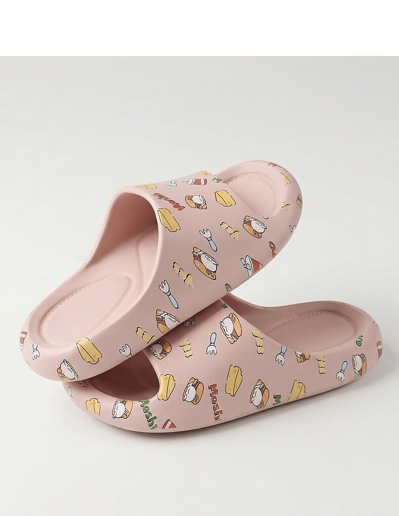 MashiMaro EVA Cartoon Cute Parent-Child Slippers Non-Slip Home Bathroom Kids Women's Sandals 15