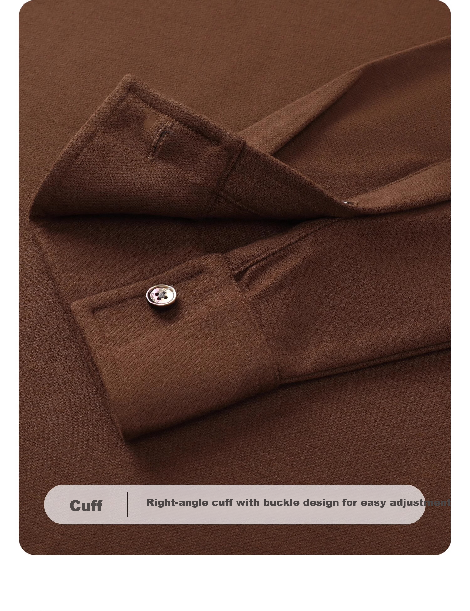 Langdun [Wool Blend] Long Sleeve Polo Shirt Men 2025 Spring Autumn Soft Comfortable Business Casual 24