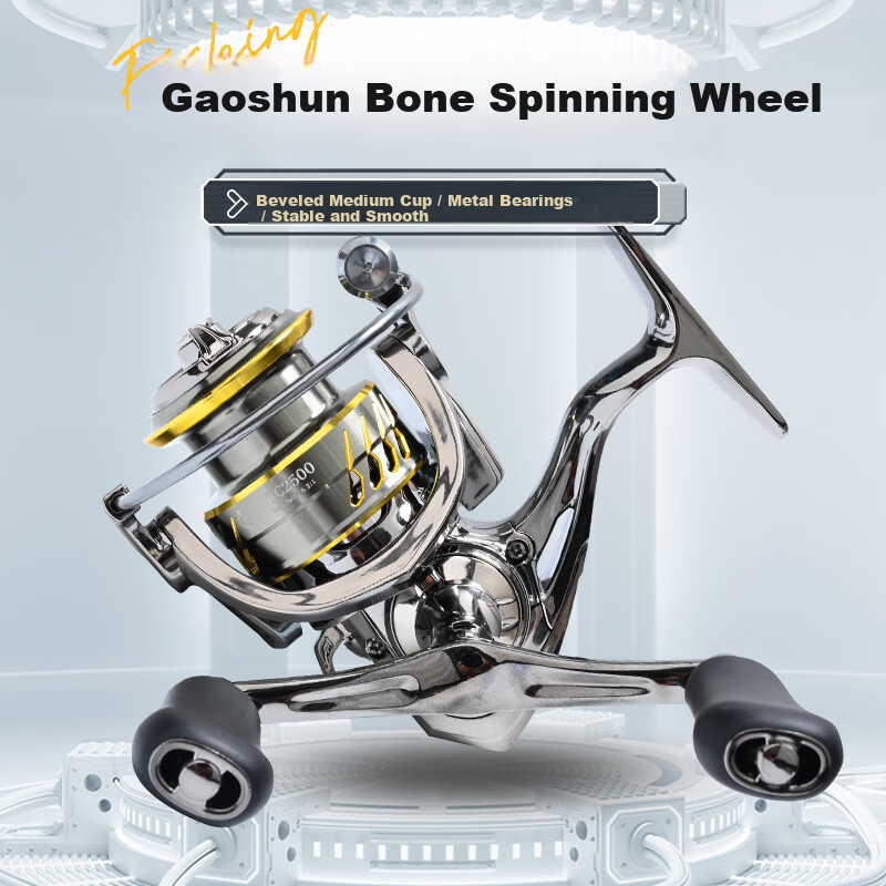 Grsaed STC3000 Spinning Reel Universal Metal Fishing Line Reel Lure Sea Rod Surfcasting Reel Long Casting Reel