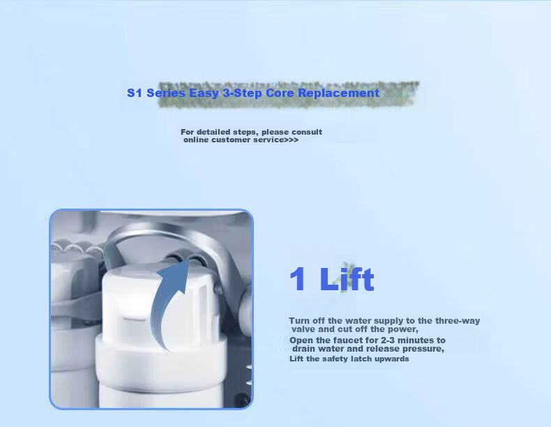 Clean Family Compatible Midea Water Purifier Filter Cartridge S1 Red Bean MRO/MRC1790A/1686B/1795H/2081/WAH75-03 Hualing 50G/75G/100G RO Membrane Full Set 12