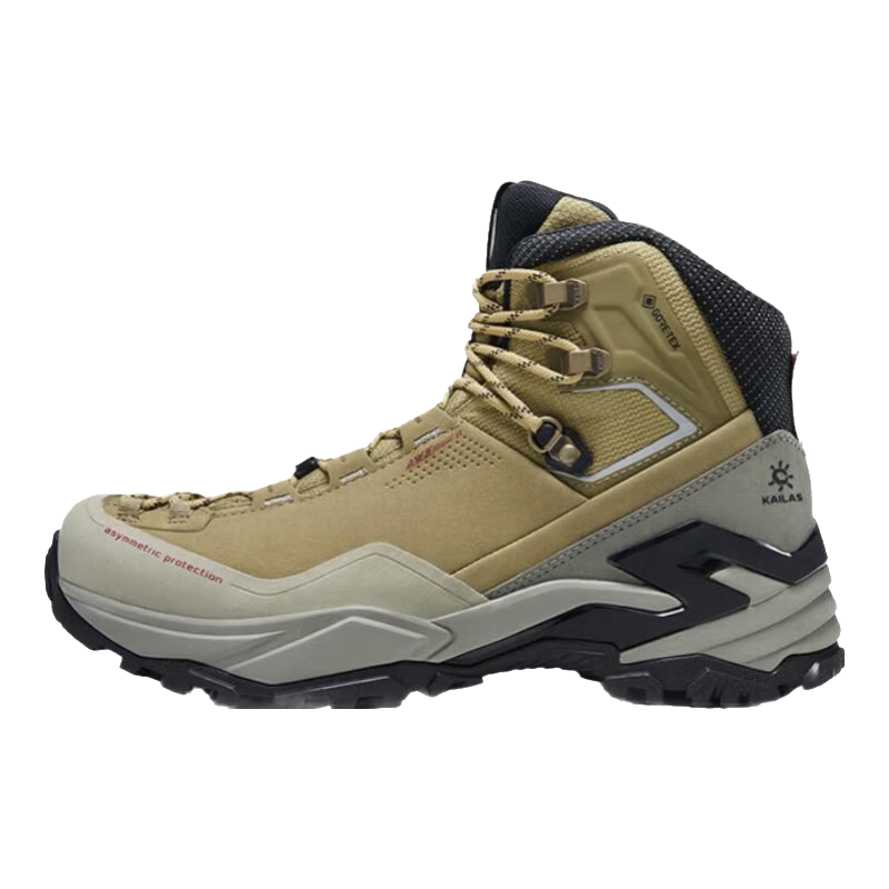 KAILAS MT5-3 Men's Mid-Top Hiking Boots, GTX Waterproof, Non-Slip, Shock-Absorbing, Heavy-Duty Trekking Shoes