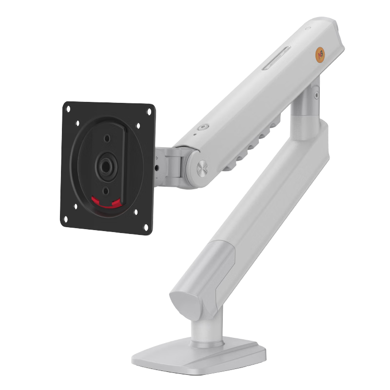 NB Monitor Arm Mechanical Arm Computer Stand Desk Clamp Base Screen Riser Display Arm A5-XE Apple White 17-32 Inch Compatible with Zhuowei