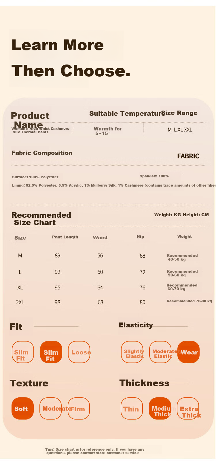 COVER ORANGE High Waist Thermal Leggings for Women Antibacterial Plus Size Autumn Winter Shaping Tummy Control Knit Pants 12