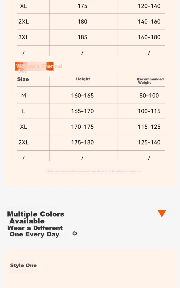 Urban Beauty Women's Thermal Underwear Set Plus Size Loose Antibacterial Autumn Top and Bottom Thermal Clothing Pants for Women 21