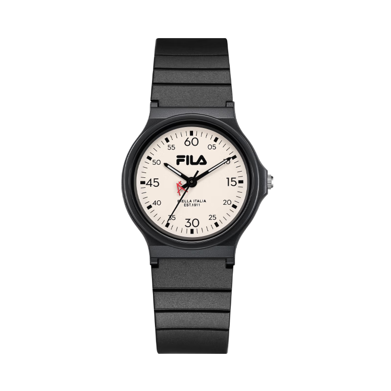 FILA Exam Dedicated Watch for Middle and High School Students Unisex Sports Quartz Watch 6843-004
