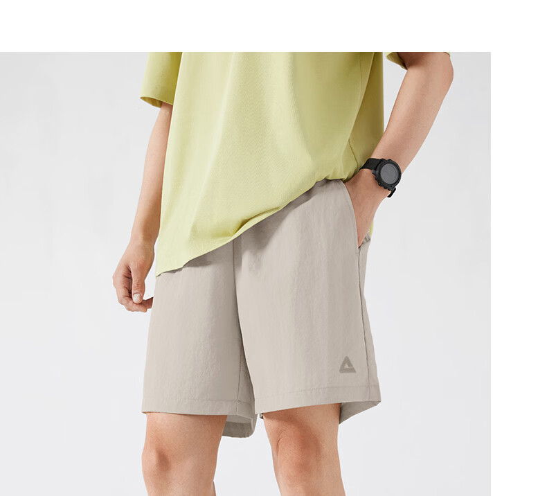 Peak Quick-Dry Sun Protection Men's Loose Water-Repellent Five-Point Sports Running Outdoor Shorts DF362040 31