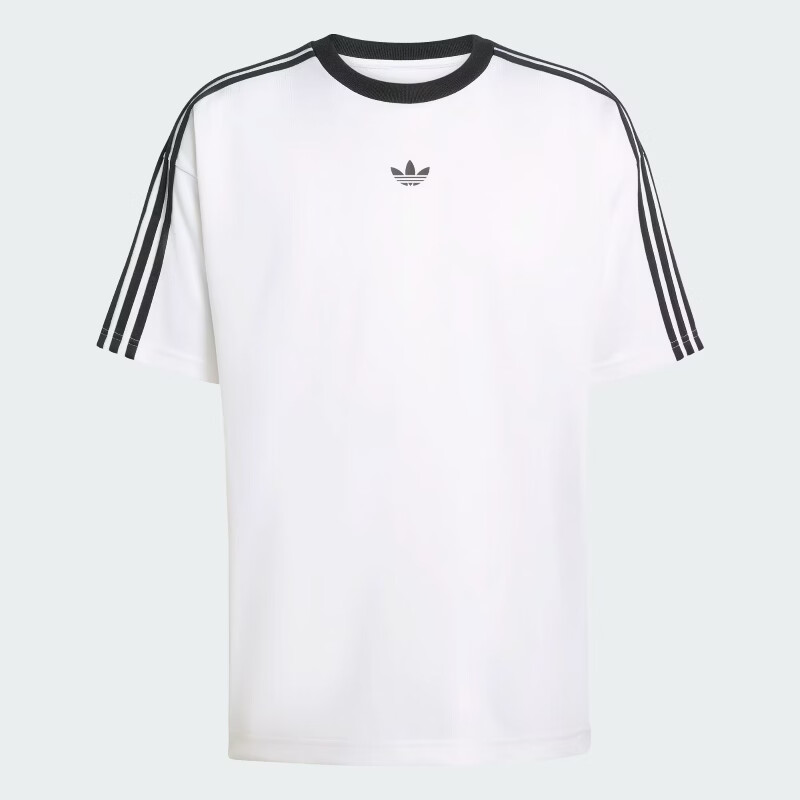 Adidas Originals Men's JACQUARD JERSEY Short Sleeve Top KD5829 White XL 5