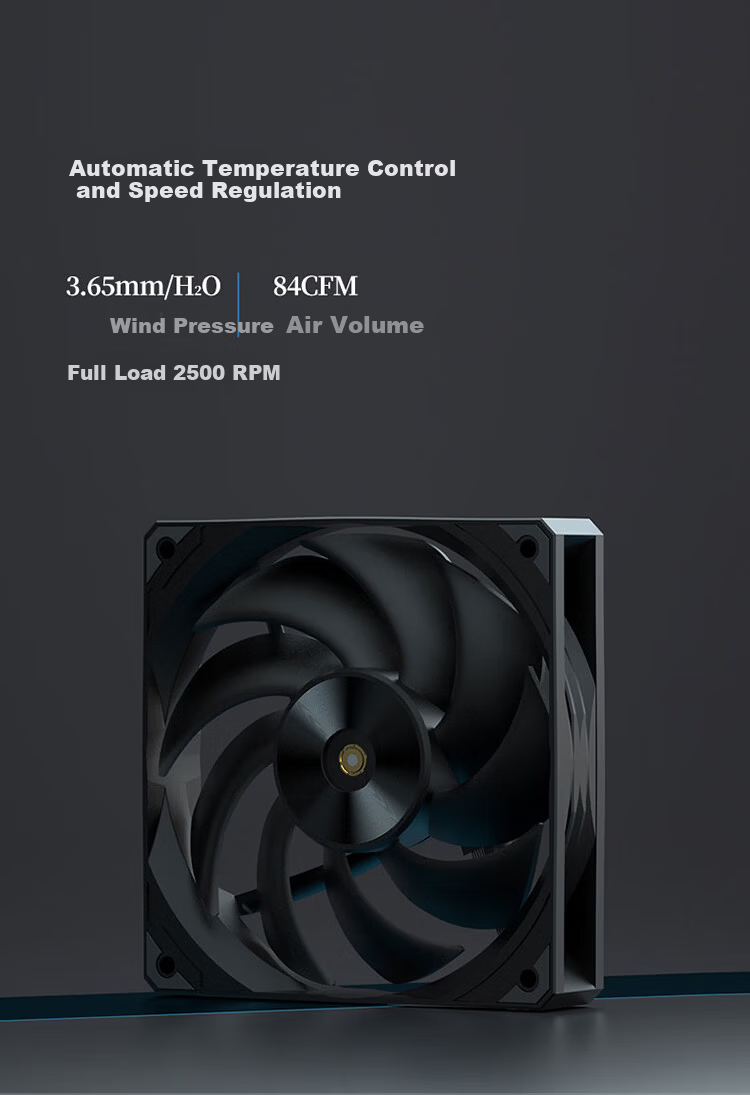 ProArtist G6 Dual Tower CPU Air Cooler 6 Heat Pipes Fan Speed Control Desktop Computer Cooler Compatible with Intel/AM5 8