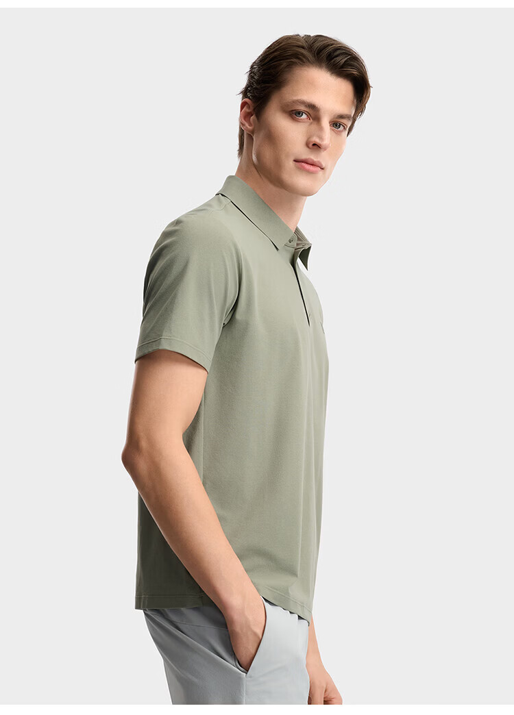FILA Official Wang Yang Men's Knitted Short Sleeve Polo Shirt 2026 Summer Moisture-Wicking Quick-Dry Comfortable Top 50
