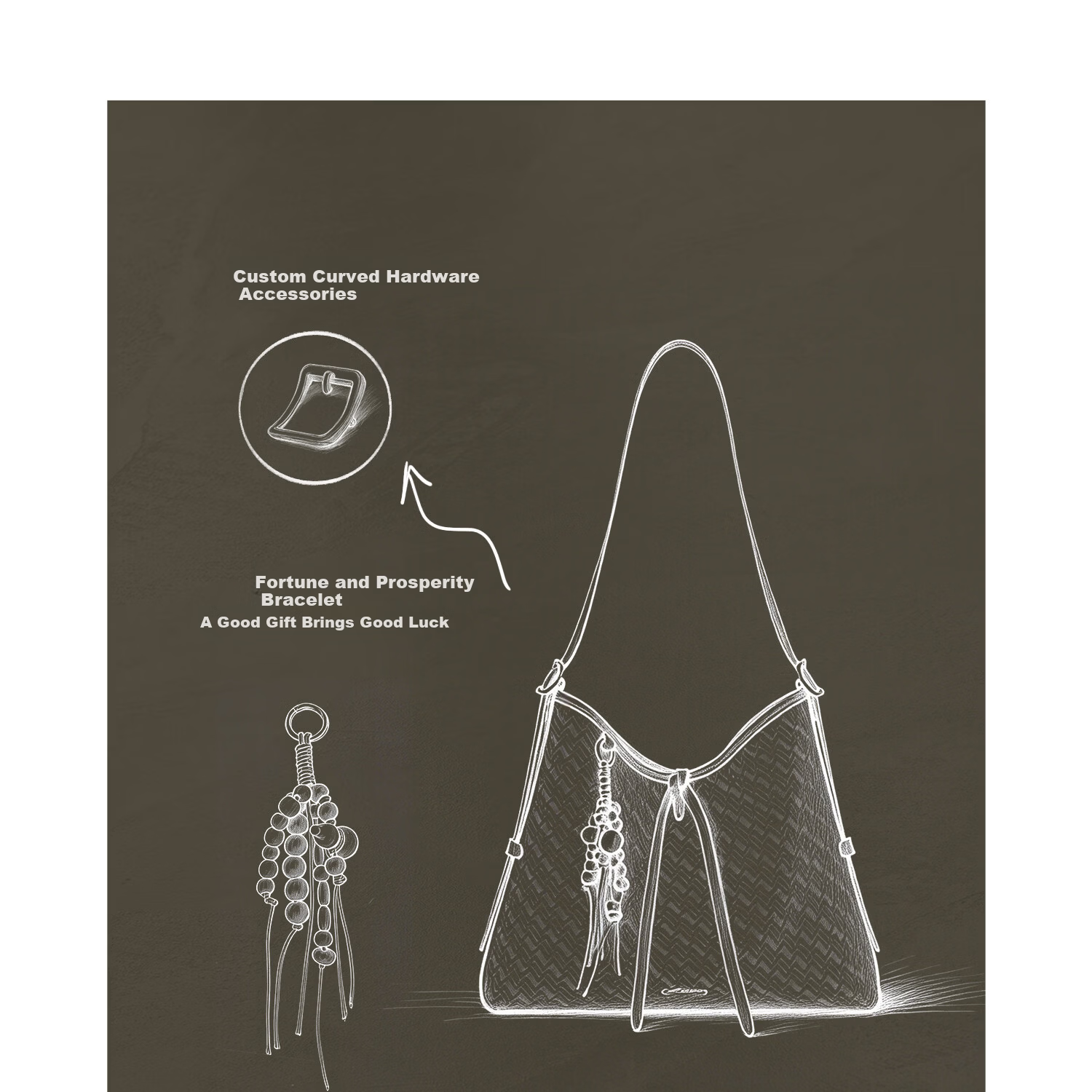 MashaLanti Women's Large Capacity Shoulder Bag New Hobo Tote Underarm Bag Practical Birthday Gift 2