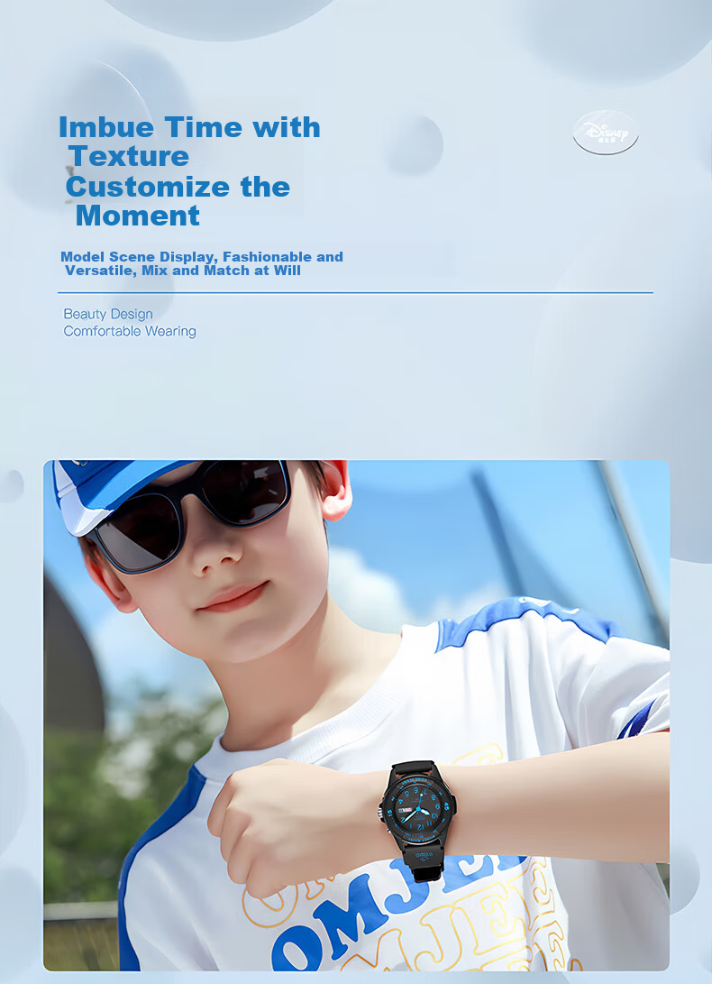 Disney Kids Waterproof Luminous Boys' Watch for Elementary to High School Students 6