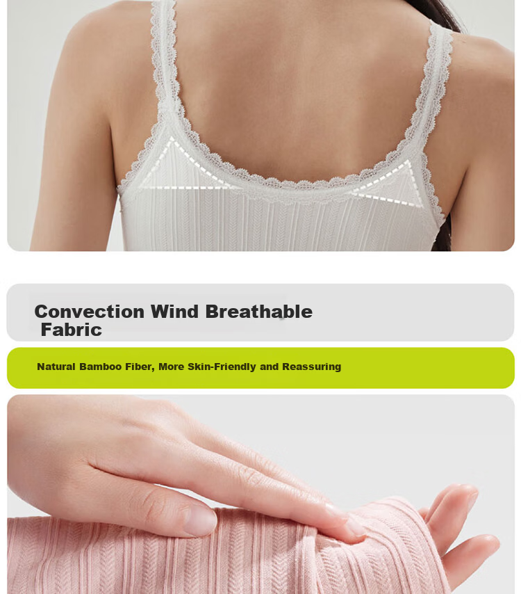 Banlian Lace White Padded Camisole Women's Summer New Strap Vest Bra-Free Backless Outerwear Top 22