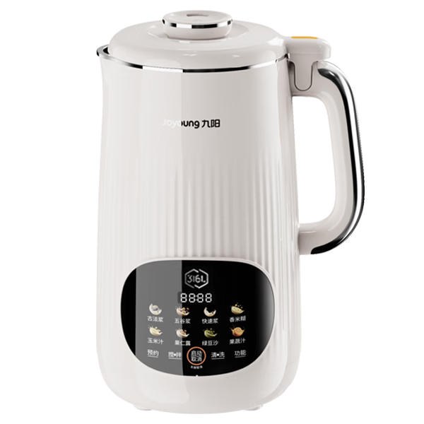 Joyoung 2026 New Fully Automatic No-Boil Soy Milk Maker with 316L Stainless Steel Inner Pot, Traditional Method, No Filter, 1.4L Large Capacity, Home Use Magic Bean Machine