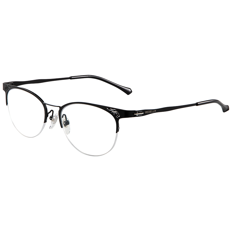 Sunset Red Women's Reading Glasses HD Blue Light Blocking Stylish Elegant Middle-aged and Elderly Presbyopic Glasses AX5333 300 Degree
