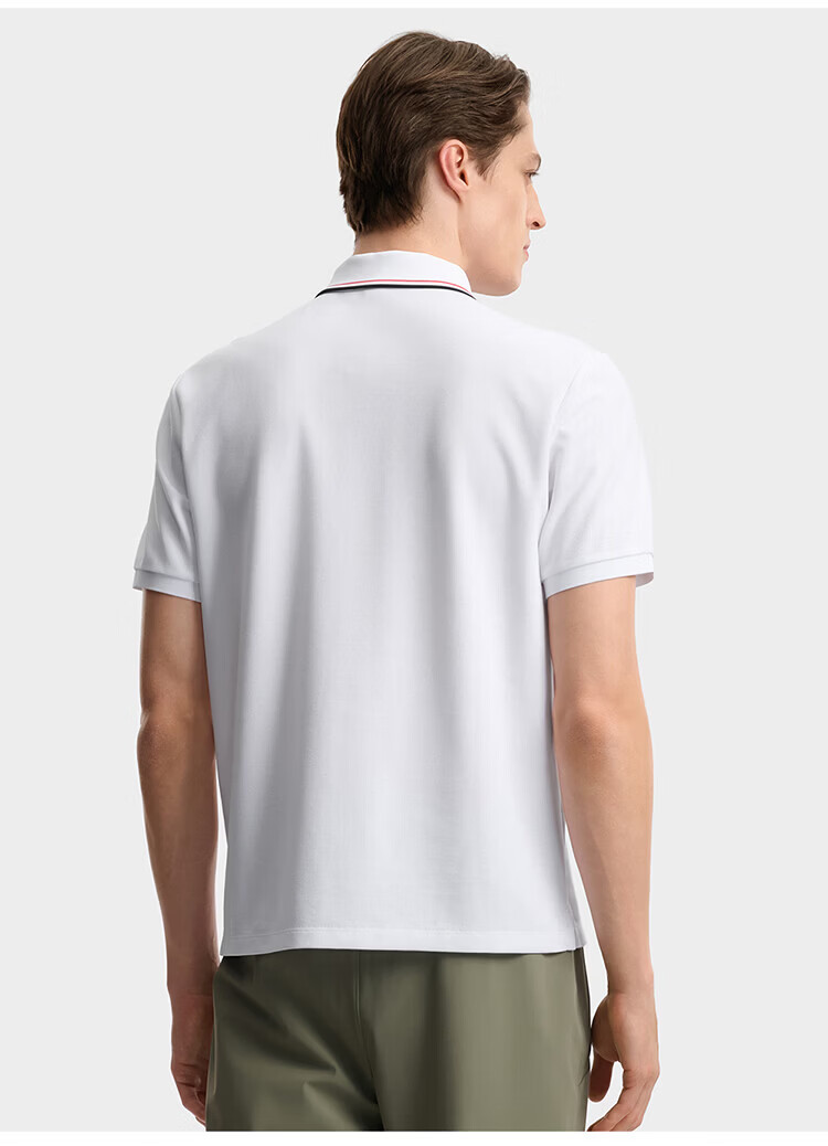 FILA Official Men's Knitted Short Sleeve Polo Shirt 2026 Summer Casual Comfortable Cooling Top 26