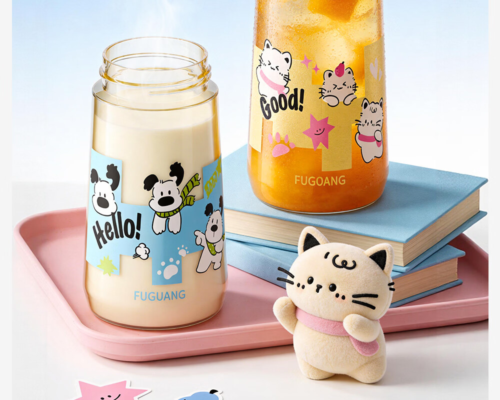 FGA Fugang PPSU Baby Material Children's Day Straw Water Cup for Kids Primary School Baby Water Bottle Kindergarten 560ml 2