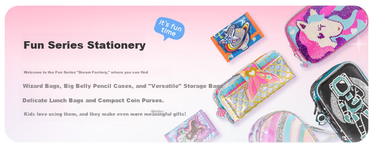 TigerFamily TigerMi Large Capacity Elementary School Pencil Case High-Value Lightweight Kids Stationery Box New Year Gift for Boys and Girls 1