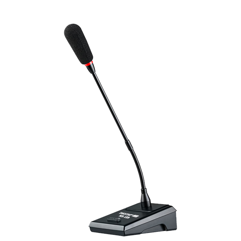 TAKSTAR MS-189 Conference Microphone Desktop Gooseneck Wired Mic Professional Stage Host Microphone