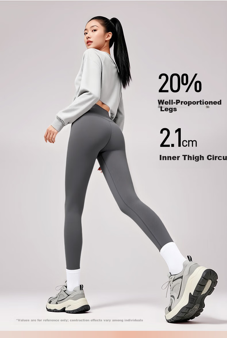 Avandi Women's Shark Print Leggings Thickened Fleece Lined High Waist Tummy Control Slim Fit Butt Lift Yoga Warm Pants 6