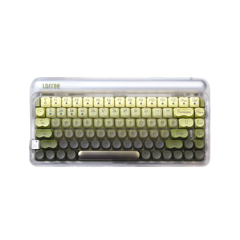 LOFREE Polar Moss Wireless Mechanical Keyboard QQ Music Collaboration 432Hz Female Office Edition