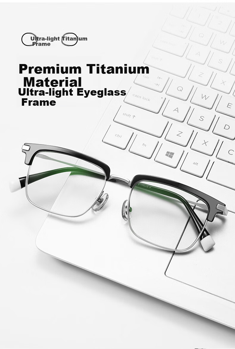 Sunset Red Bifocal Presbyopic Glasses for Men, Photochromic Sunglasses for Summer, AX5404, 300 Degree 5