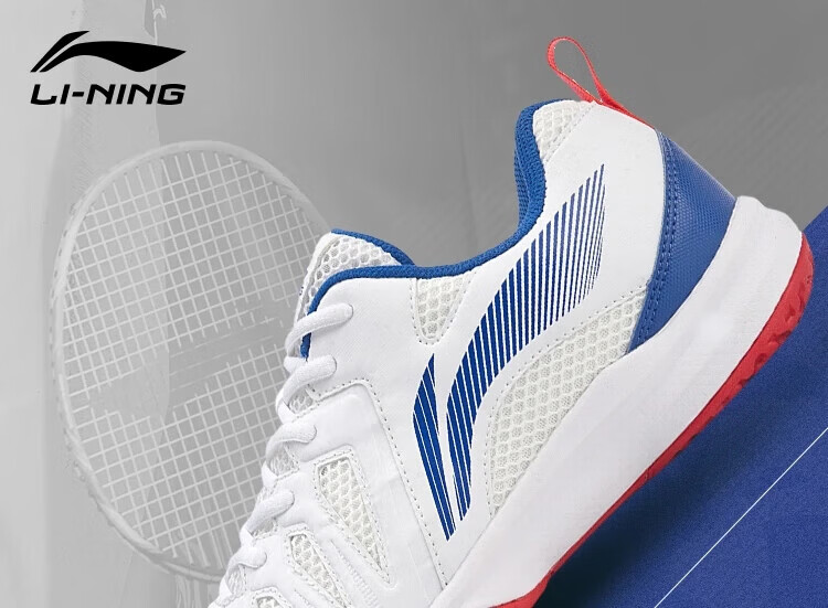 LI-NING Men's Badminton Shoes New Durable Training Shoes All-Round Lightweight Breathable Sports Shoes 1