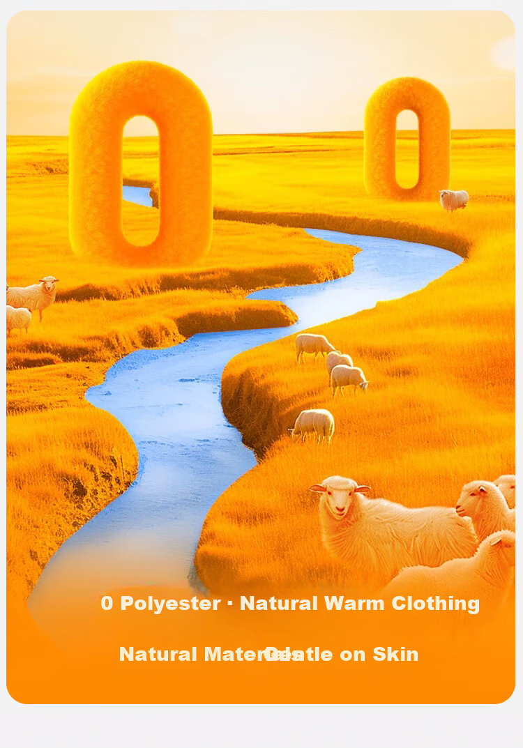 MiiOW 95% Cloud Cotton Antibacterial Women's Autumn Thermal Underwear Set Round Neck Warm Innerwear Light Yellow 2XL 8