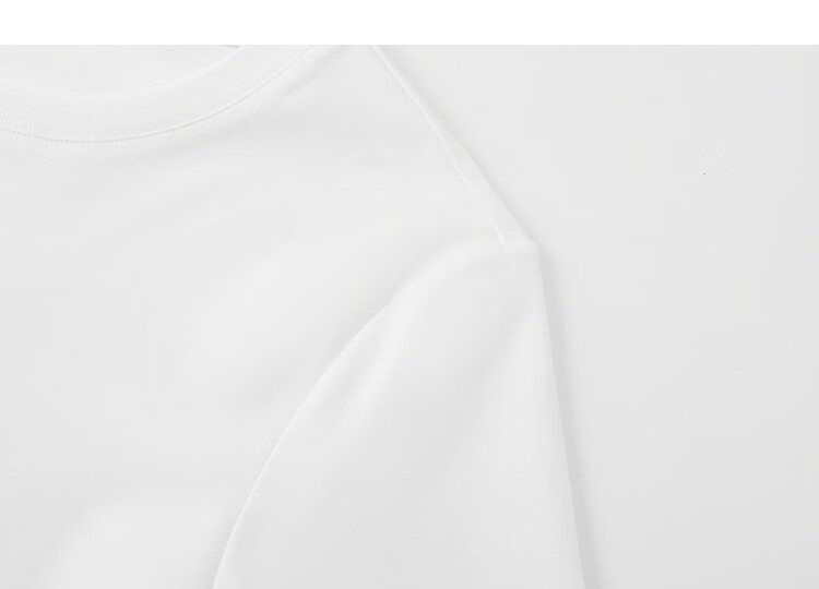 Demana [Comfort & Ease] Summer Simple Handmade Beaded Skin-friendly Cotton Spandex Slimming Short Sleeve T-shirt for Women High-end Feel 14