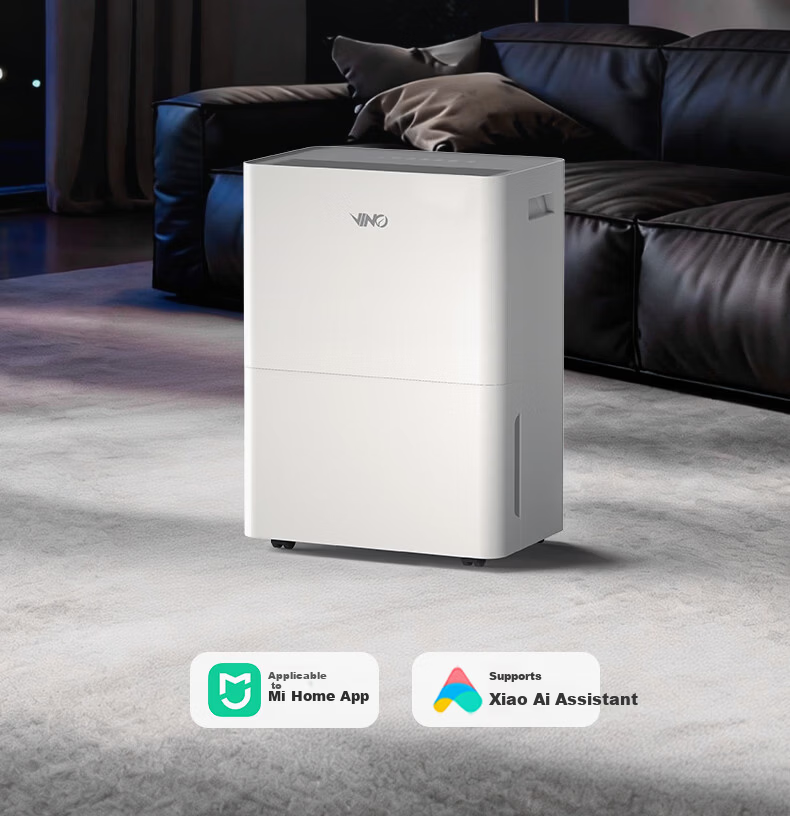 VINO Dehumidifier 30L/Day Home Bedroom Living Room Basement Inverter Quiet Energy-Saving Panasonic Compressor Antibacterial VD30G-VA5A 5