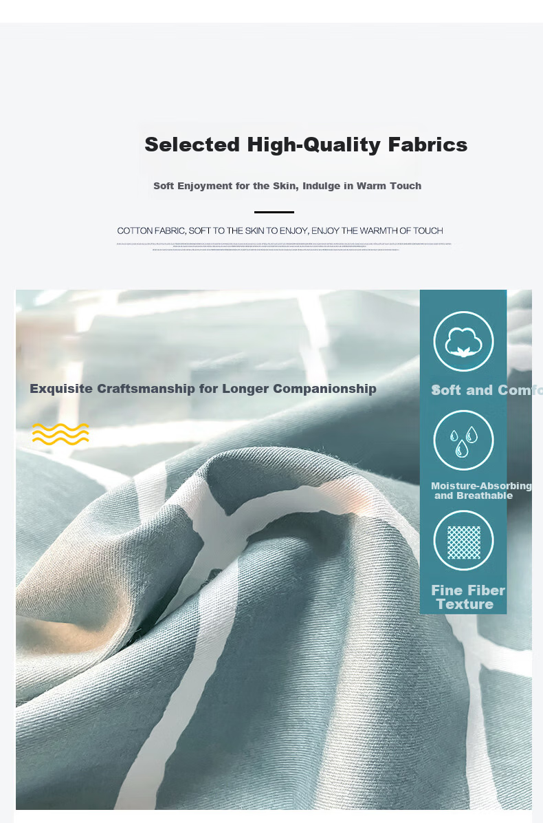 AVIVI Dormitory Bedding Set Three-Piece Student Single Bed Sheet Quilt Cover Pillowcase Yage Era Quilt Cover 150*200cm 6