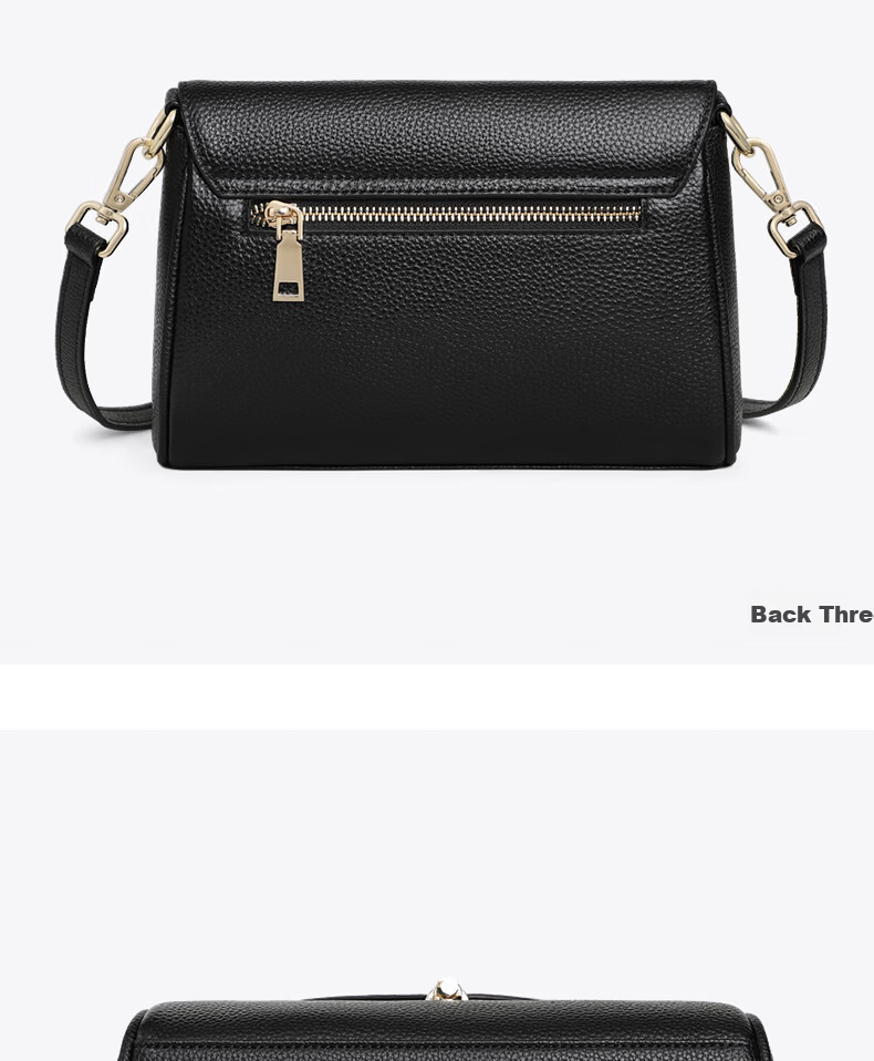YUYULA Leather Women's Crossbody Bag Mom Bag Middle-aged and Young Luxury Shoulder Bag Birthday Gift High-end Feel for Girlfriend Wife 10