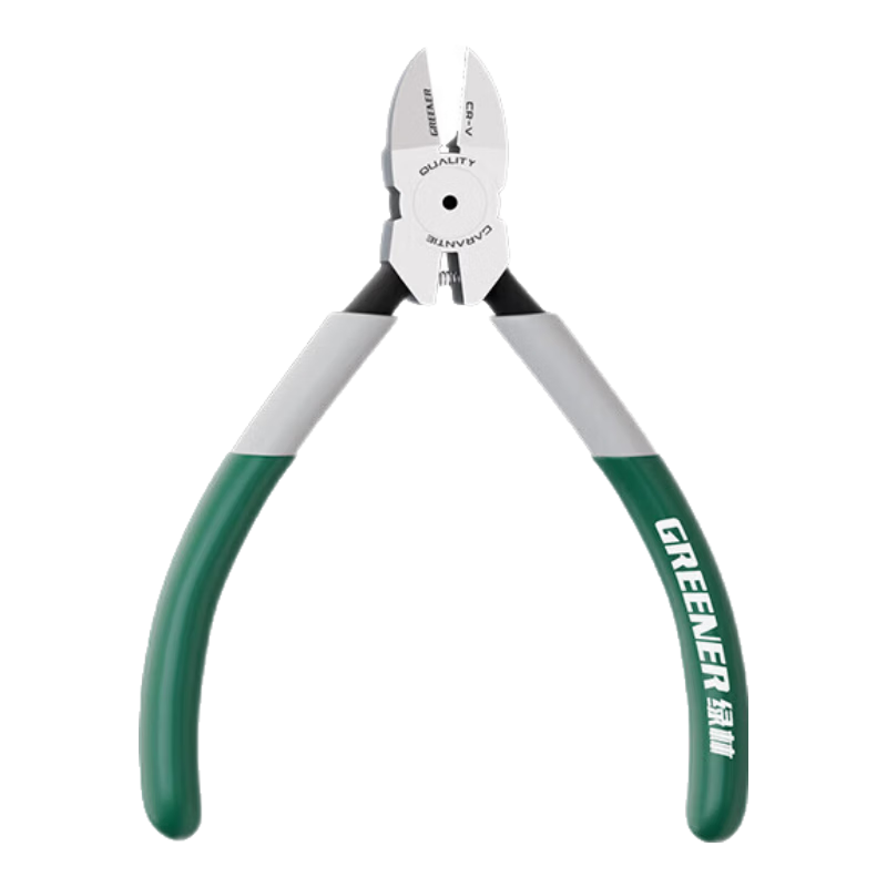 GREENER Household Water Mouth Pliers 5-Inch Diagonal Cutting Pliers Electrician Wire Cutters Industrial Grade Oblique Mouth Pliers Diagonal Nose Pliers Wire Cutters