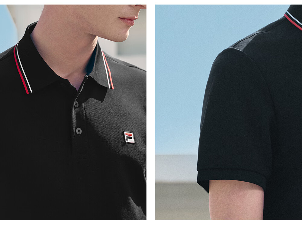 FILA Official Men's Knitted Short Sleeve Polo Shirt 2026 Summer Casual Comfortable Cooling Top 10