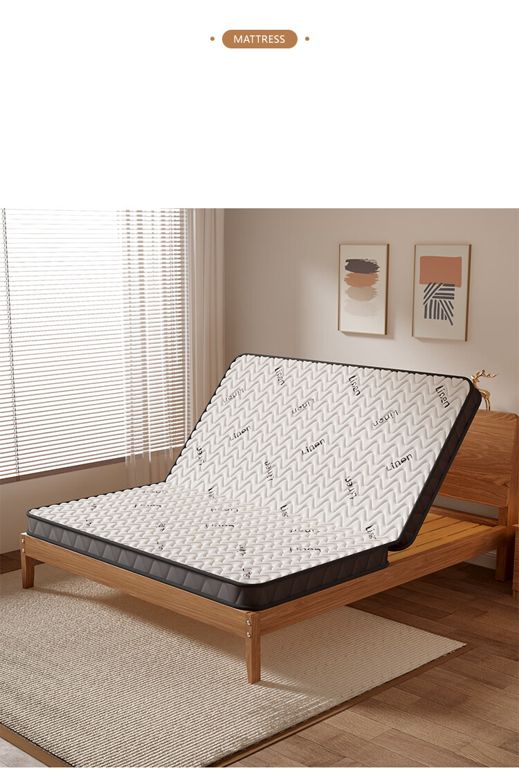 L&S Coconut Palm Mattress Foldable Firm Coconut Palm Tatami Natural Coconut Palm Mattress 6cm Thick CD39 1.8*2m 7
