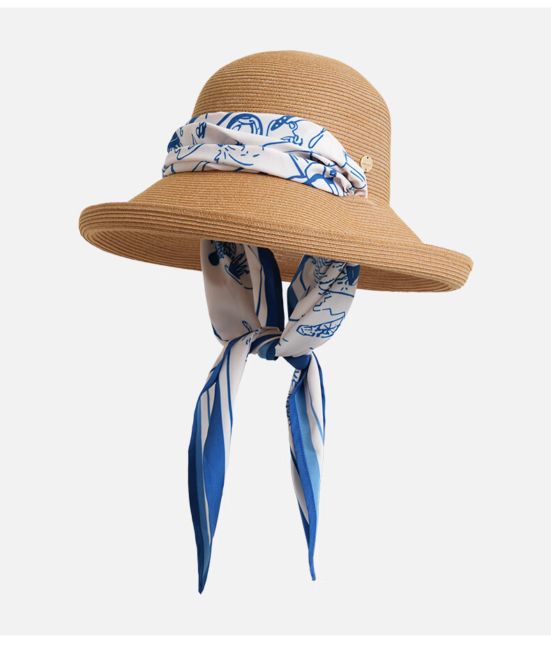 Kenmont Sunscreen Hat 2026 New Style Sunshade Straw Hat Fashionable Sun Hat Wide Brim UV Protection Summer 6271 12