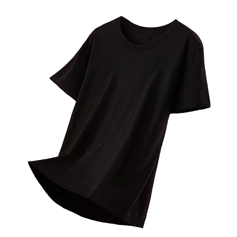 Borui 200g Heavyweight Pure Cotton Crew Neck Basic T-Shirt White Short Sleeve Loose Solid Color Women's Summer Top
