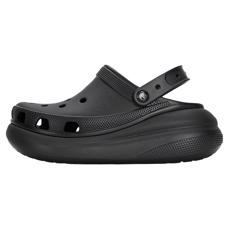 CROCS Men's And Women's Clog Sandals, Outdoor Casual Fashion Platform Slip-On Beach Shoes, 207521-001, Size 37-38