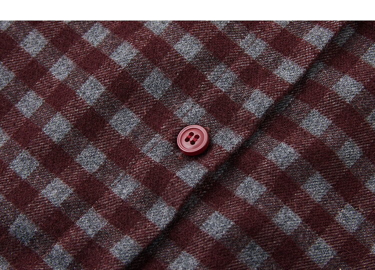 Demana Vintage Style Spring 3D Collar Plaid Loose Slimming Concealing Petite Shirt for Women High-End Feel 16