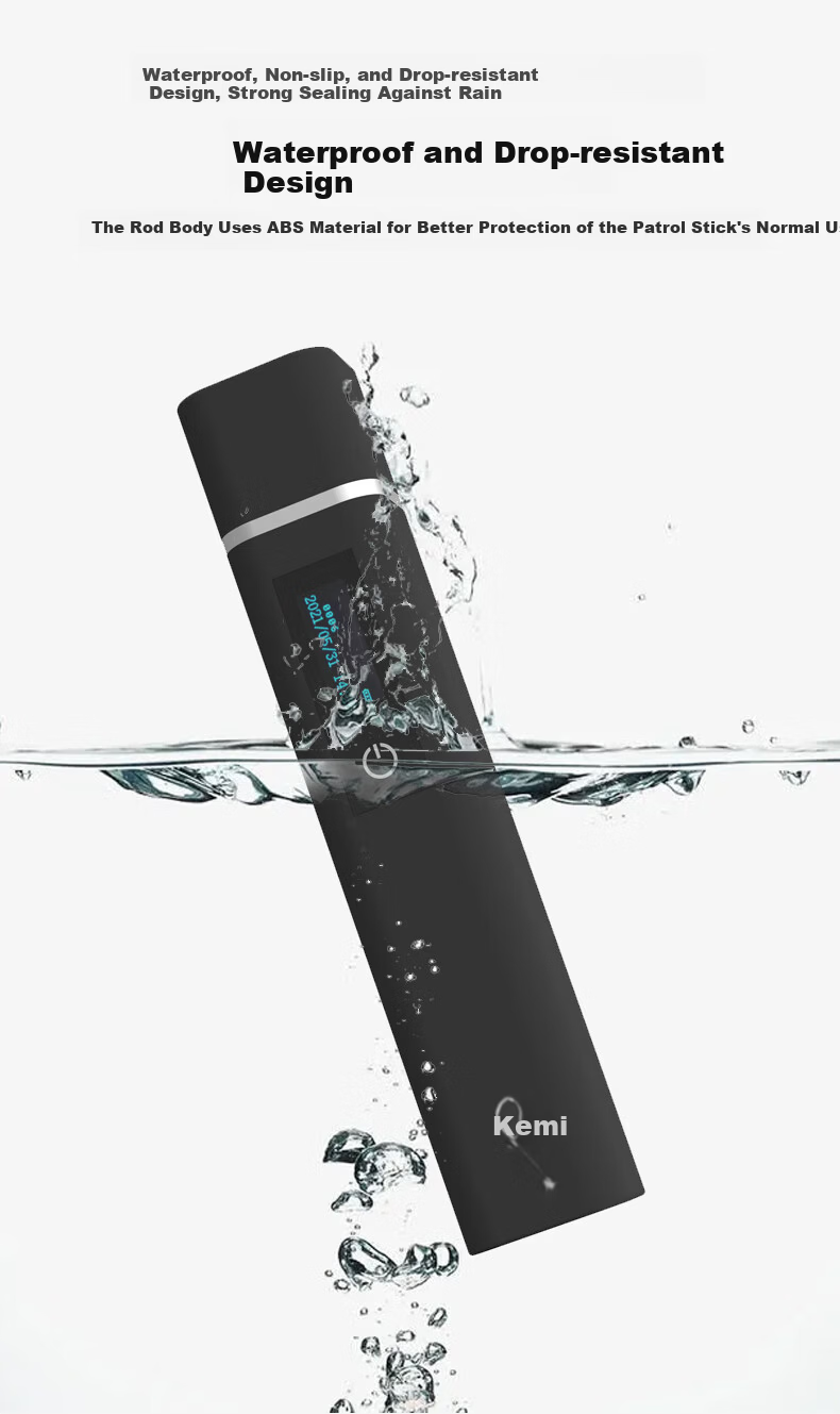 Comet CX07 High-Power Illumination Patrol Baton Electronic Patrol System Security Patrol Device (Includes 15 Patrol Points + 5 Personnel Tags) 6