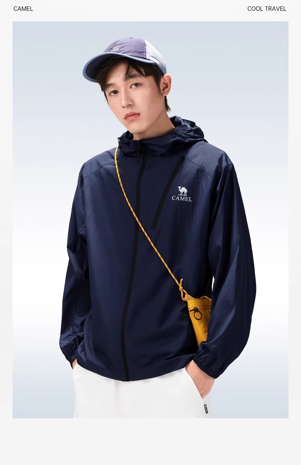 CAMEL Outdoor Sun Protection Jacket 2026 Spring Summer New Unisex Ice Cooling Breathable Durable Sunproof Sports Coat 5134 24