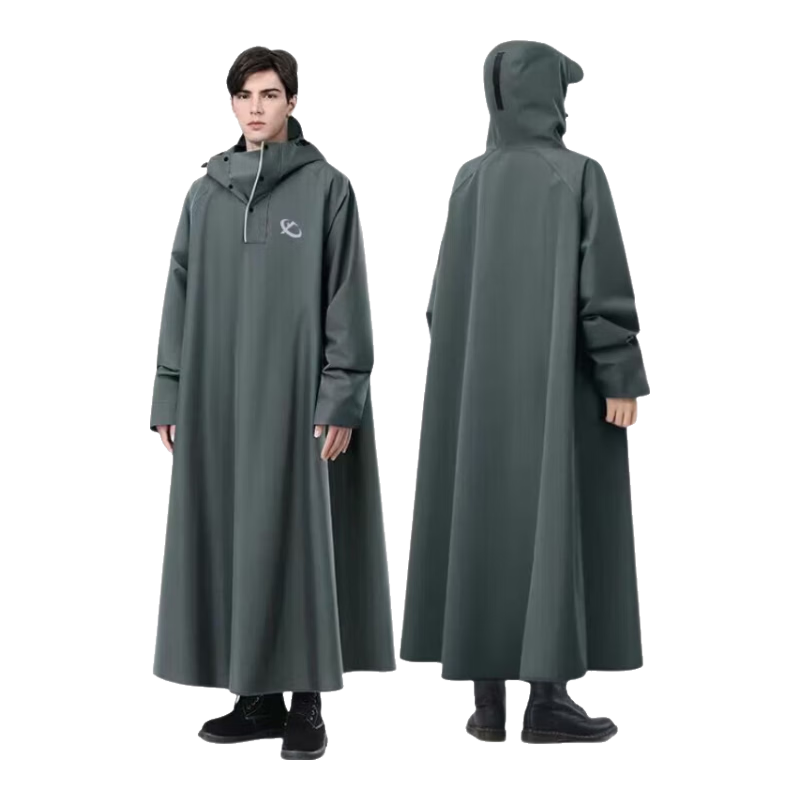 Chegui Mu Electric Bike Raincoat Full Body Thickened Large Unisex Adult Electric Scooter Riding Raincoat